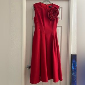 Red formal dress size 2